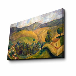 Wallity Paisaje 1911 de Diego Rivera - Lienzo Decorativo 45 x 70 cm